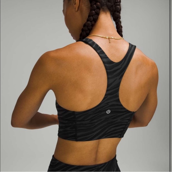 NWOT Lululemon Wunder Train Longline Bra Tiger Size:6 🐅 - Picture 3 of 10